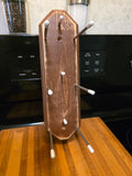 Lid Grid Wall Mount - Rustic Brown